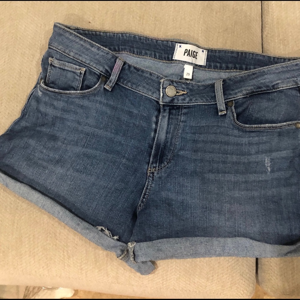 Paige denim shorts